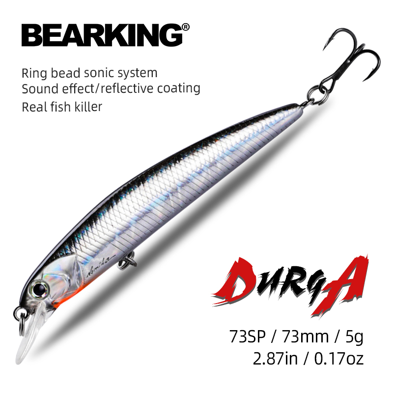 Fishing Lure Topwater - BEARKING Mẫu Mới 73Mm 5G Chất