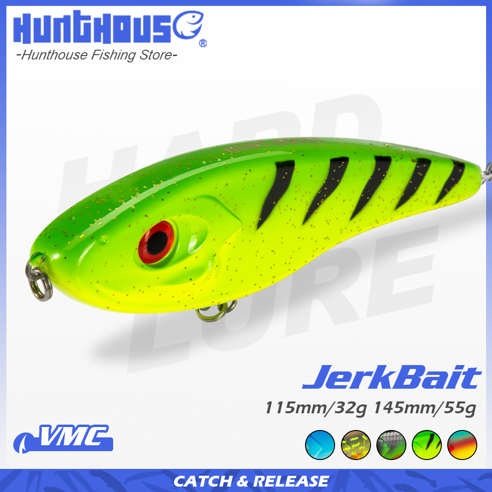 Fishing Lure Jerkbait - Hunthouse Jerkbait Xạ Buster Pike Mồi