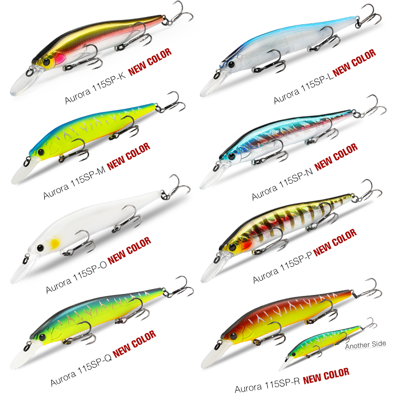 TSURINOYA 115Mm 17.2G Đình Chỉ - đánh giá và giá Fishing Lure Jerkbait