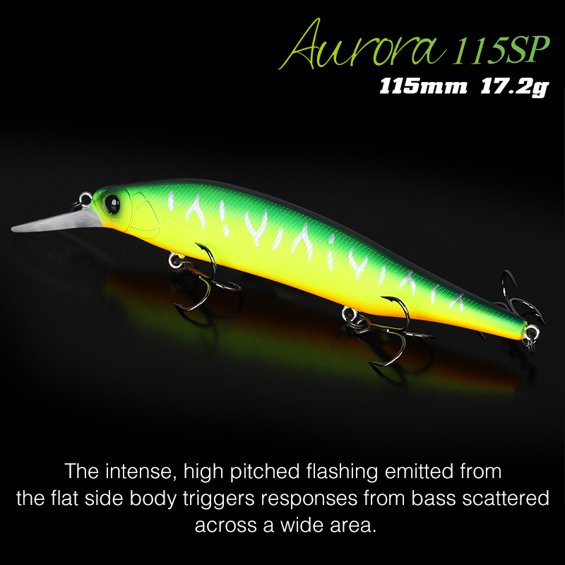 TSURINOYA 115Mm 17.2G Đình Chỉ - đánh giá và giá Fishing Lure Jerkbait