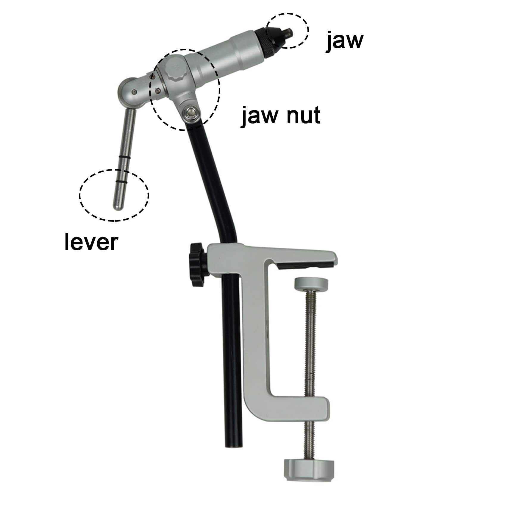True Rotary Fly Tying Vise and - đánh giá và giá Fishing Lure Making Kit