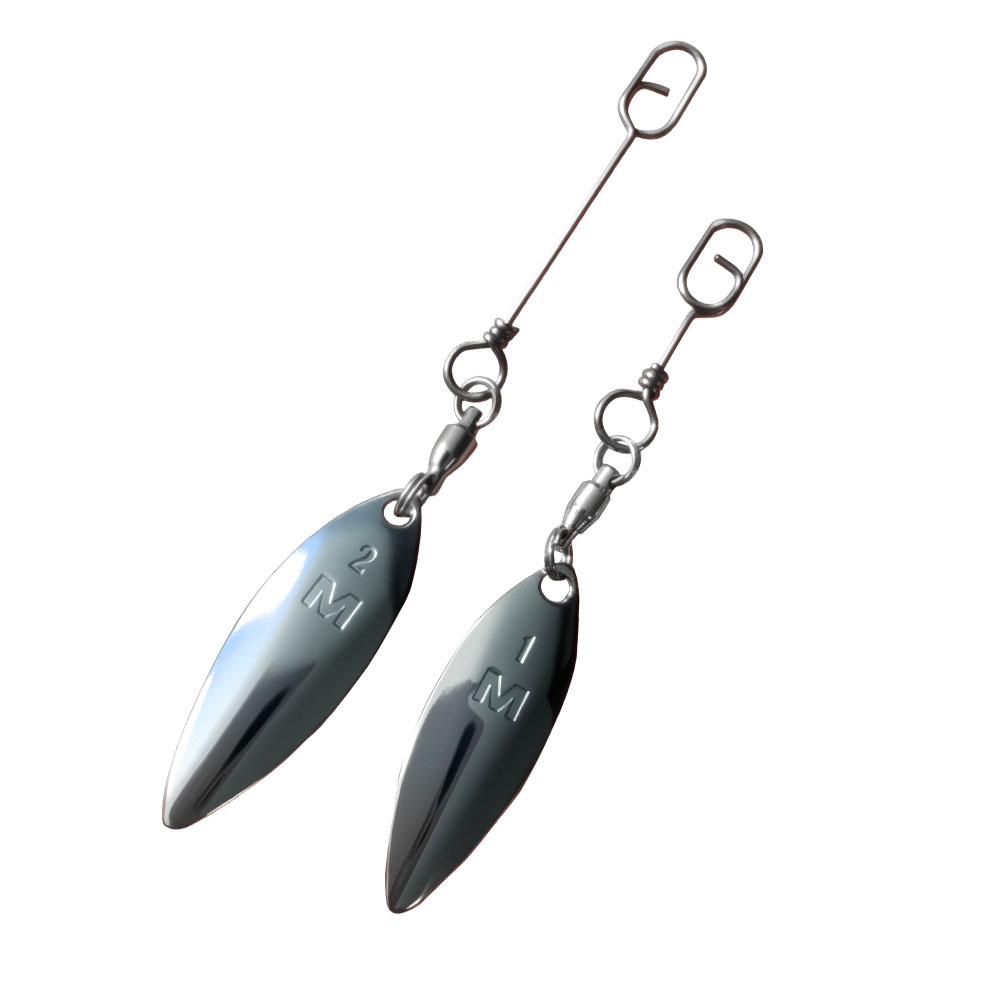10pcs Willowleaf Blades Spinne - đánh giá và giá Fishing Lure Buzzbait