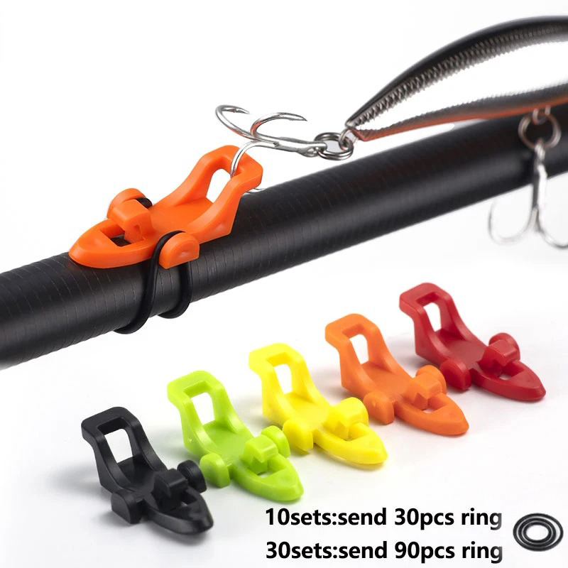 1-10pcs Fishing Rod Pole Hook  - đánh giá và giá Fishing Lure Accessories