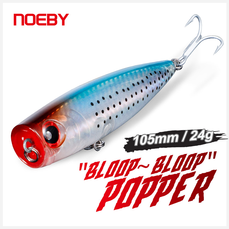 Noeby Popper Mồi Câu Cá 105Mm  - đánh giá và giá Fishing Lure Buzzbait
