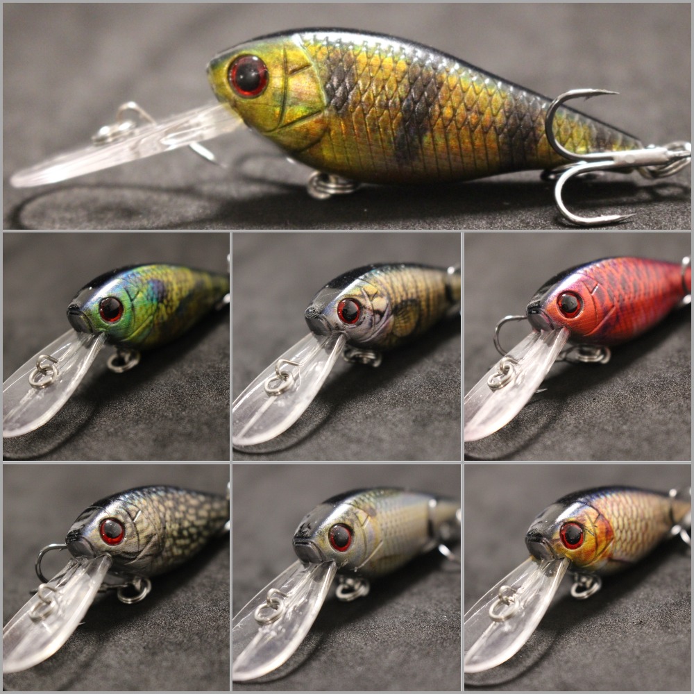 Wlure 8G 8 Cm 3 Mét Độ Sâu Màu - đánh giá và giá Fishing Lure Crankbait