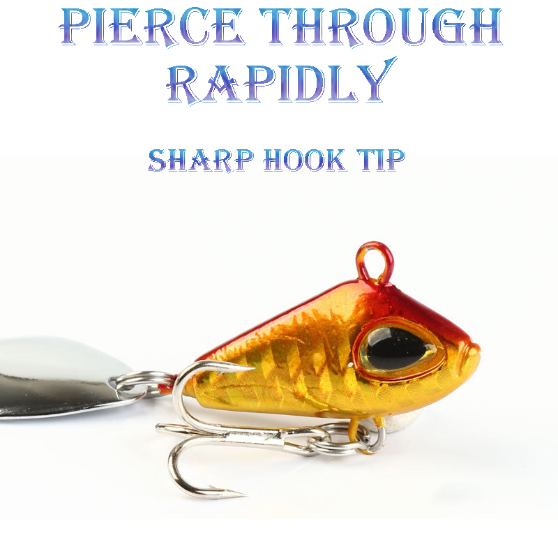 X Vây 6-22G VIB Crankbaits Mồi - đánh giá và giá Fishing Lure Spinnerbait
