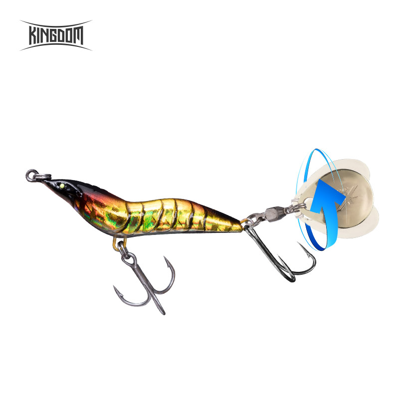 KINGDOM Shrimp Fishing Lure Me - đánh giá và giá Fishing Lure Spinnerbait