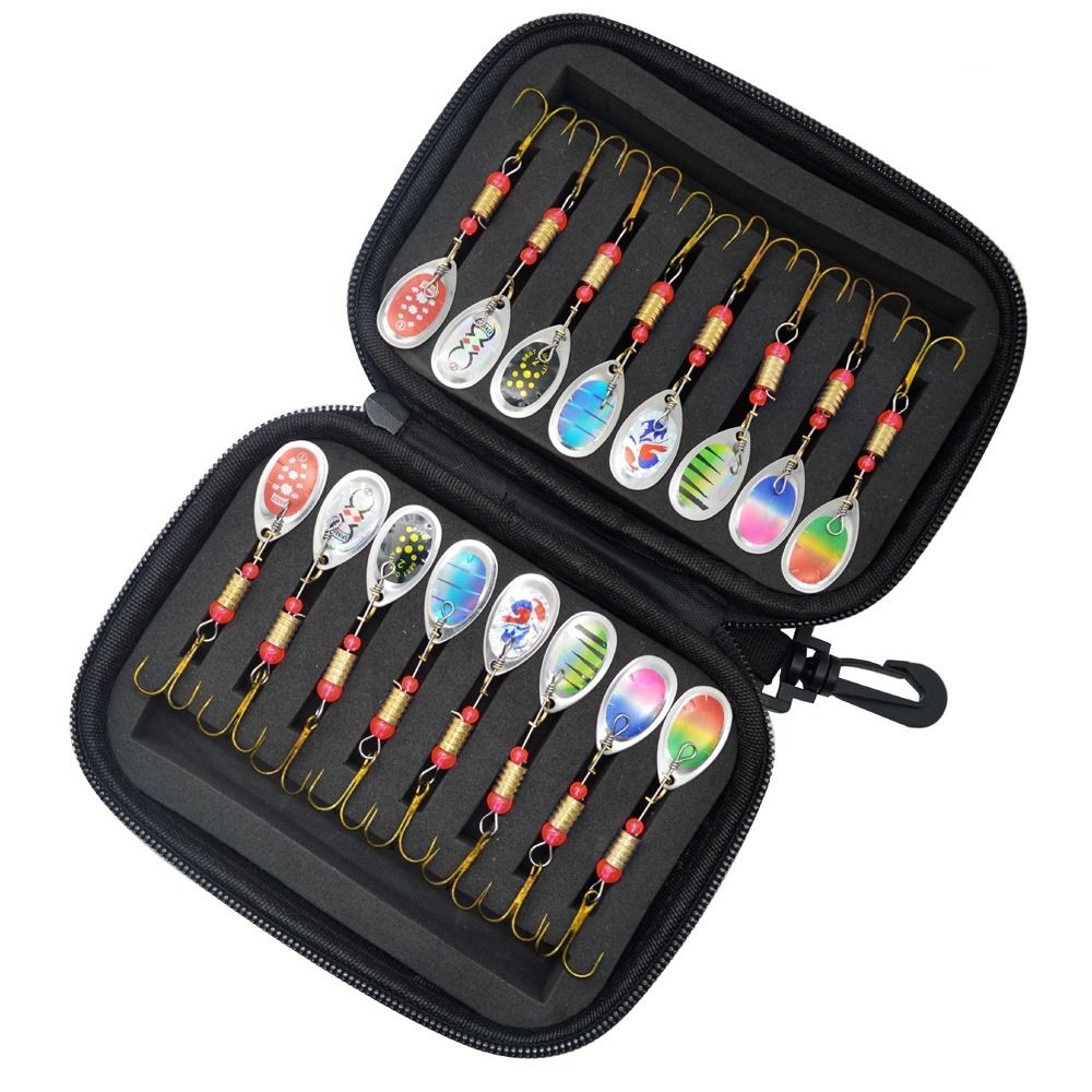Rotating Glitter Spinners Fish - đánh giá và giá Fishing Lure Spinnerbait