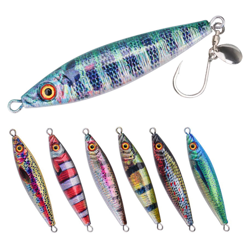 Metal Jig Lure With Spinning B - đánh giá và giá Fishing Lure Blade Bait