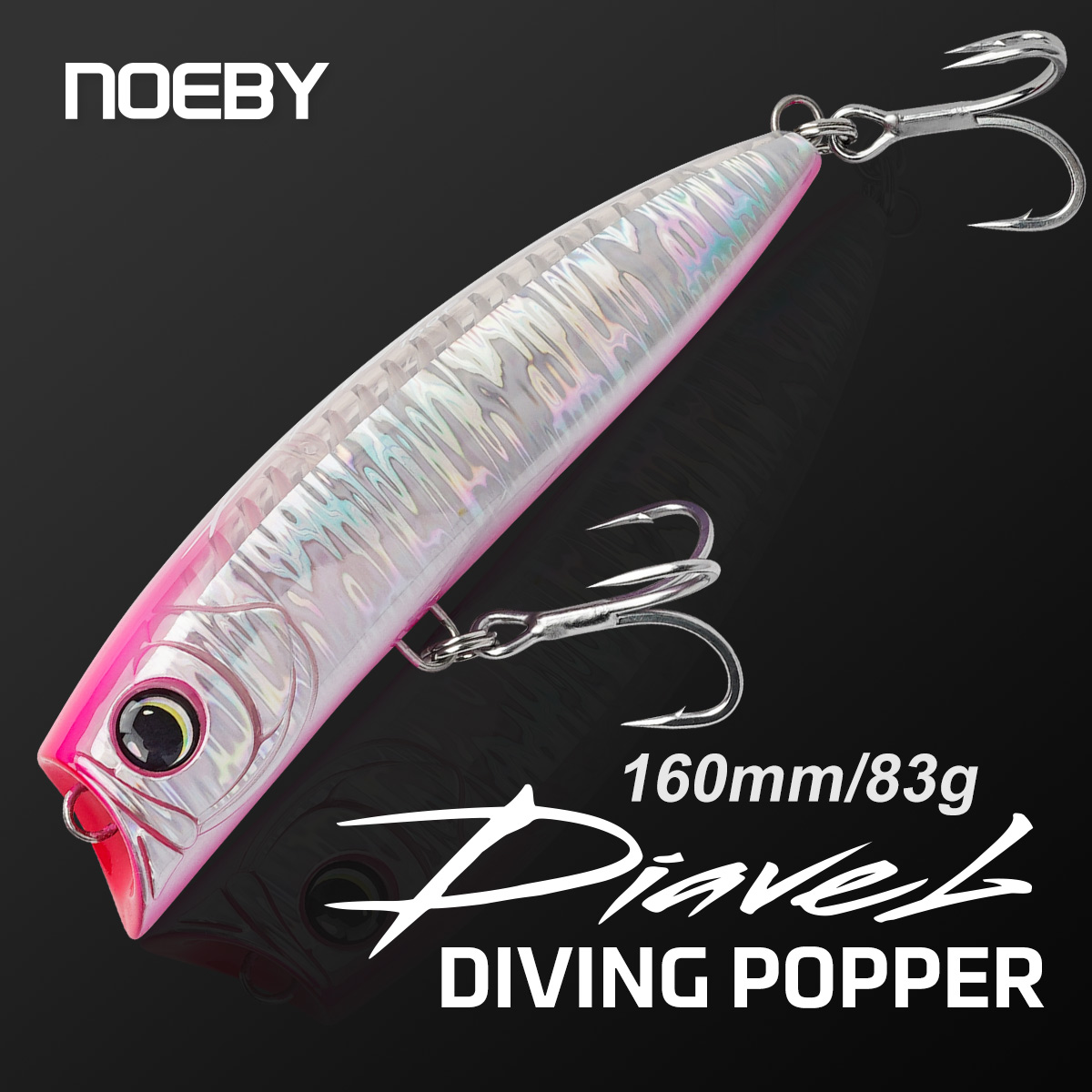 Noeby Diving Popper Fishing Lu - đánh giá và giá Fishing Lure Popper
