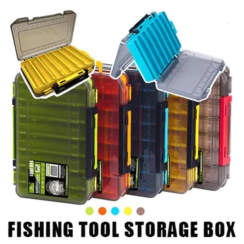 Double-Sided Compact Tackle Bo - đánh giá và giá Fishing Lure Box