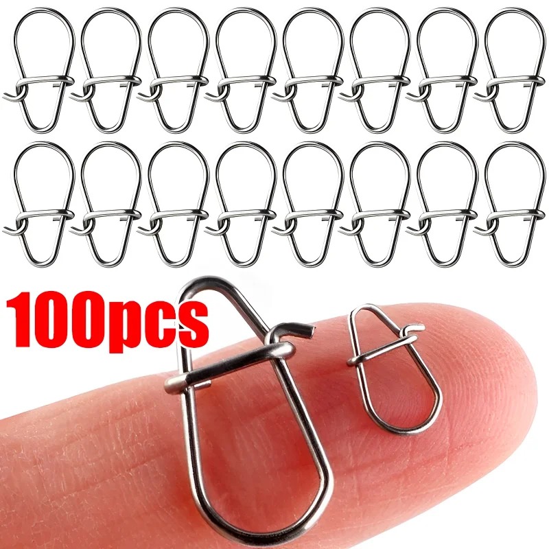 100PCS Stainless Steel Fishing - đánh giá và giá Fishing Lure Accessories